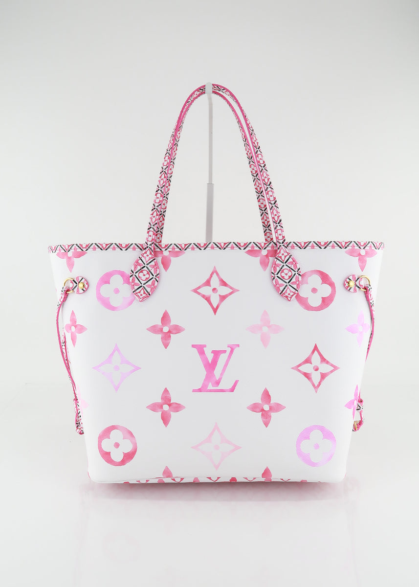 Louis Vuitton By the Pool Neverfull MM Pink – DAC
