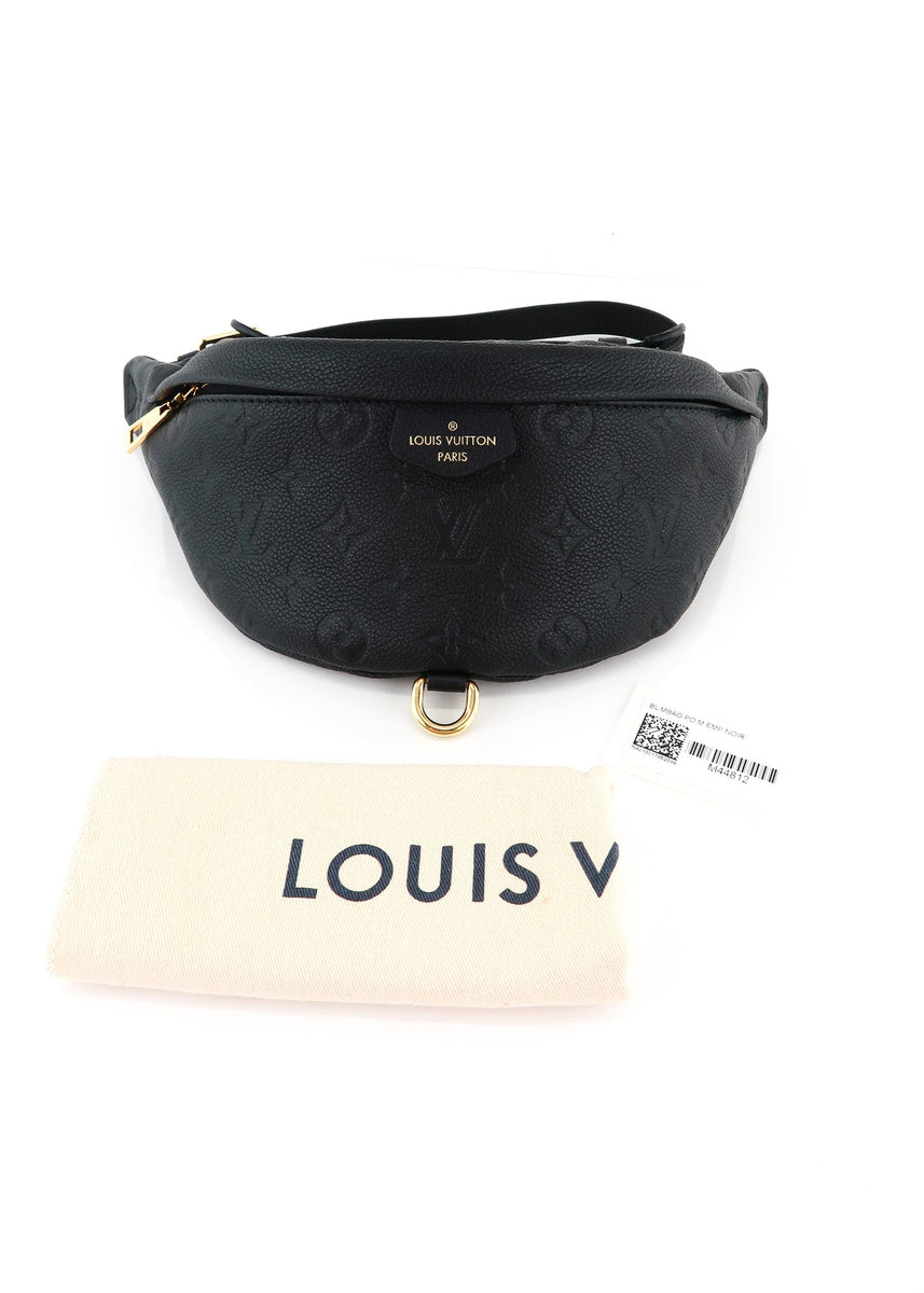 Louis Vuitton Empreinte Bumbag Black – DAC - Main Image