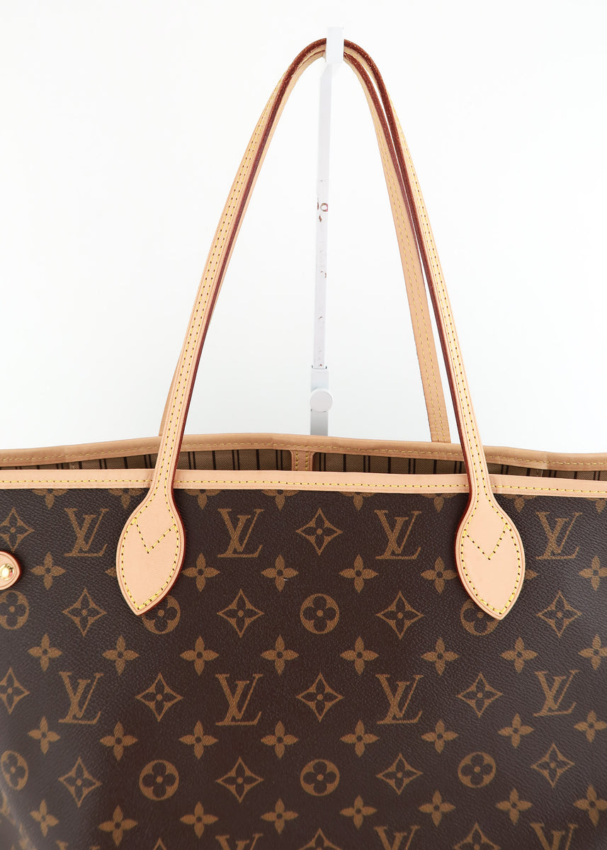 GIFTABLE Preloved Louis Vuitton Monogram Neverfull MM Tote Bag