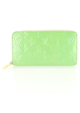 Load image into Gallery viewer, Louis Vuitton Vernis Monogram Zippy Green