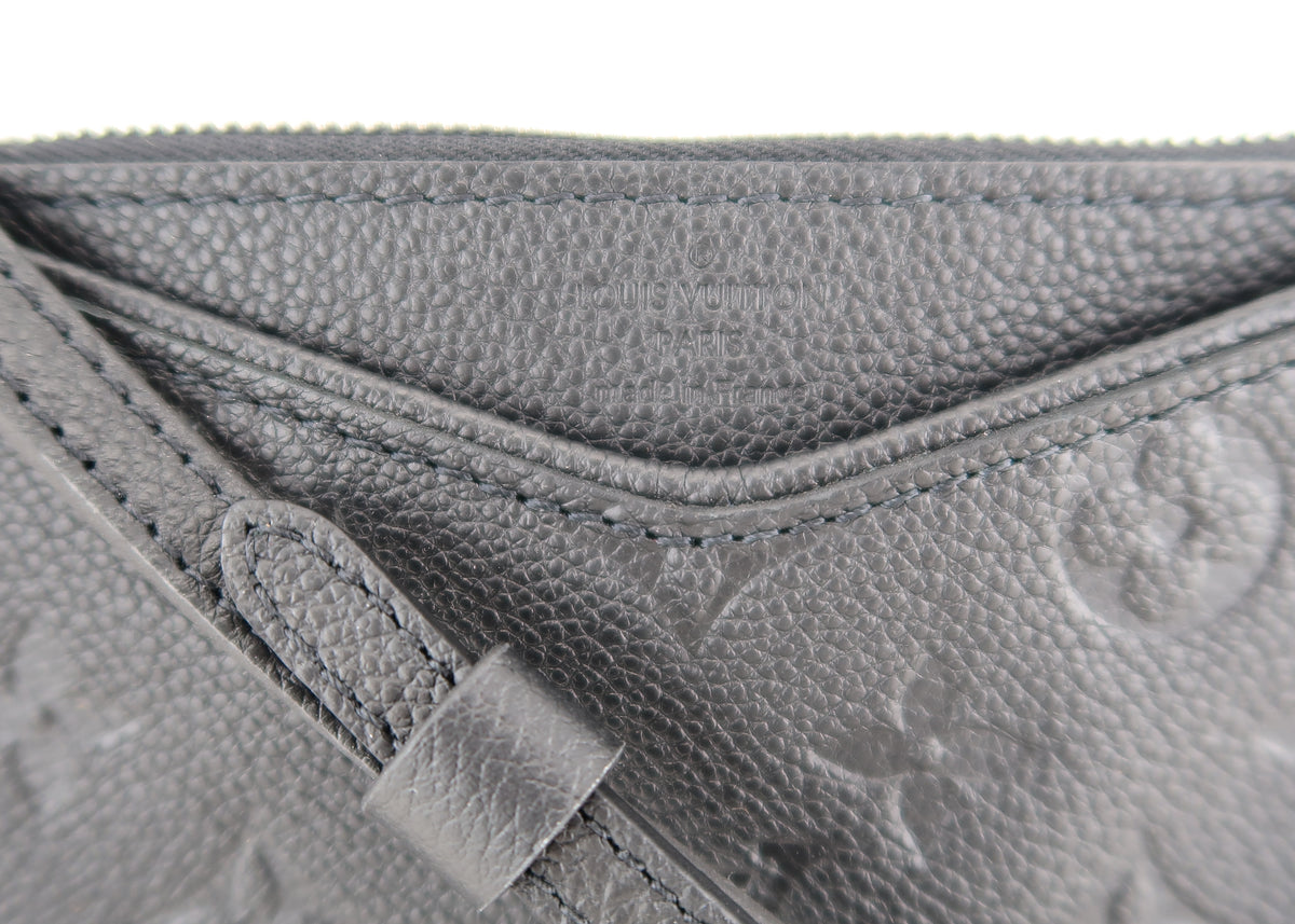 Louis Vuitton - Black Empreinte Leather Pallas Crossbody Bag
