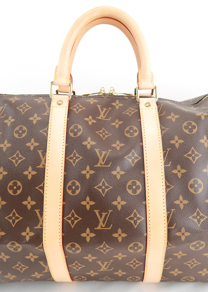 Louis Vuitton Monogram Keepall 55 Bandouliere – DAC