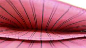 Louis Vuitton Monogram Neverfull Pochette Red