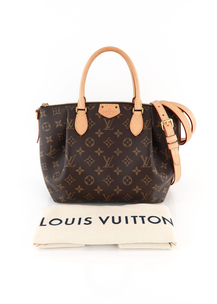 Authentic Louis Vuitton Monogram Turenne PM Satchel With DustBag & Long  Strap