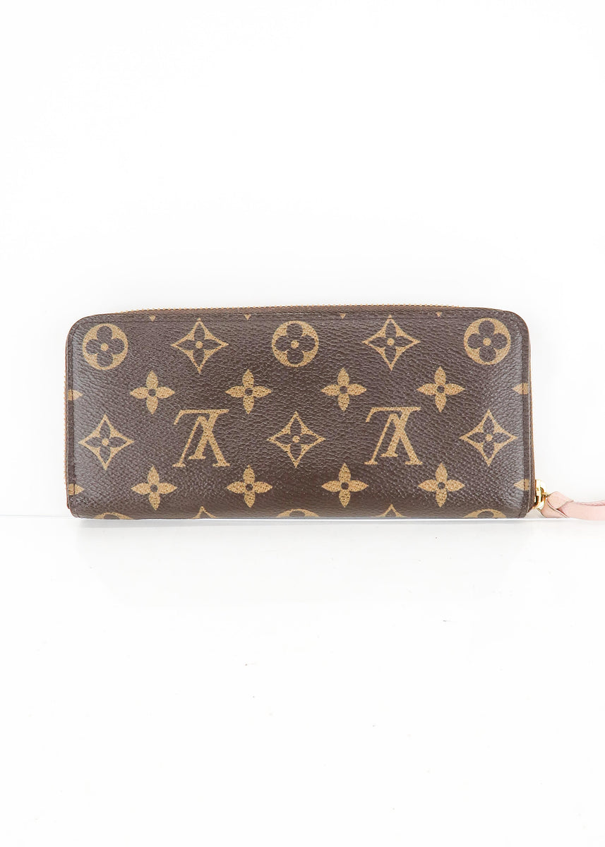 Louis Vuitton Zippy Wallet Monogram Fuchsia in Coated Canvas