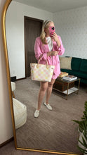 Load image into Gallery viewer, Louis Vuitton Giant Damier Neverfull MM Pink Yellow
