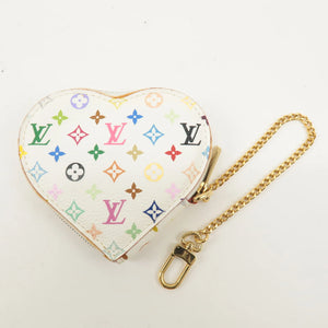 Louis Vuitton Multicolor Monnaine Heart Coin Purse