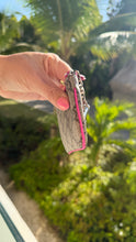 Load image into Gallery viewer, Gucci Supreme Canvas Monogram Key Pouch Pink