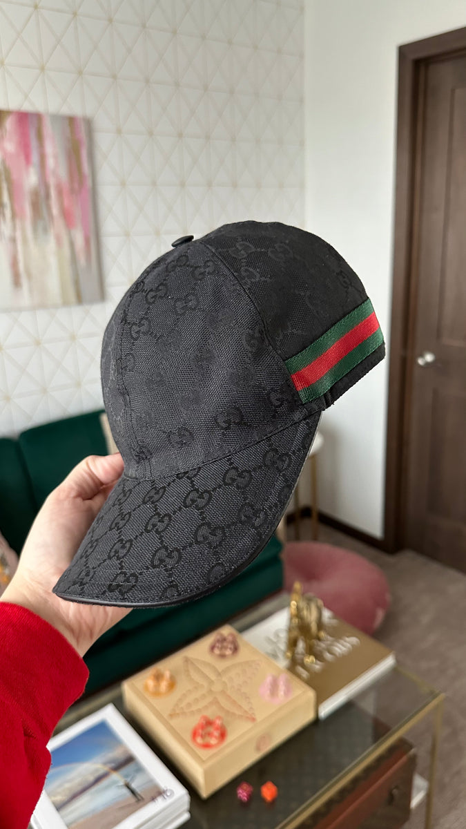 Gucci Original Canvas Baseball Hat with Web – DAC