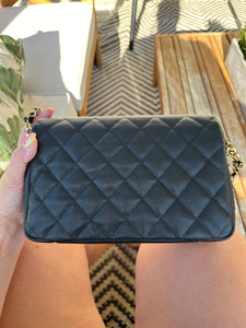 Chanel Caviar Single Flap Black