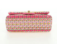 Load image into Gallery viewer, Chanel Tweed Small Single Flap Pink