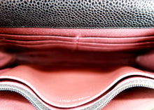 Load image into Gallery viewer, Chanel Caviar Wallet on Chain Black Silver