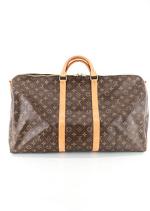 Louis Vuitton Monogram Keepall 55 Bandouliere