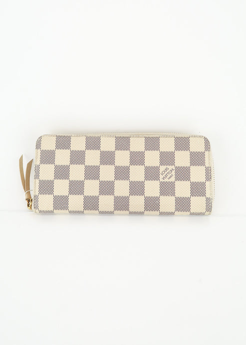 Louis Vuitton Damier Azur Clemence