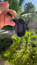 Load image into Gallery viewer, Prada Saffiano Earbud Case Black