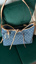 Load image into Gallery viewer, Louis Vuitton Monogram Denim CarryAll MM Blue