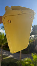 Load image into Gallery viewer, Prada Canapa Small Yellow Tote