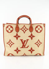 Load image into Gallery viewer, Louis Vuitton Raffia By the Pool OnTheGo GM