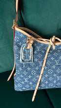 Load image into Gallery viewer, Louis Vuitton Monogram Denim CarryAll MM Blue