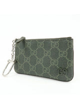 Load image into Gallery viewer, Gucci Supreme Canvas Monogram Key Pouch Green
