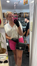 Load image into Gallery viewer, Chanel Lambskin Flap Black White