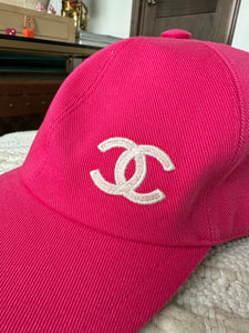 Chanel Baseball Hat Pink