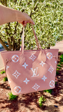 Load image into Gallery viewer, Louis Vuitton Monogram Bicolor Neverfull MM Pink *Full Set*