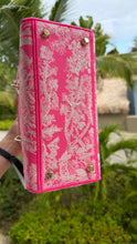 Load image into Gallery viewer, Dior Embroidered Medium Lady Dior Pink