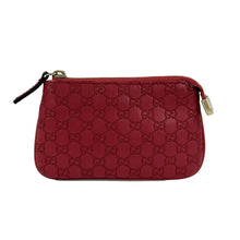 Load image into Gallery viewer, Gucci Monogram Key Pouch Leather Red
