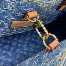 Load image into Gallery viewer, Louis Vuitton Monogram Denim OnTheGo MM Blue