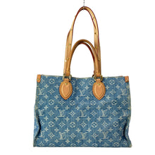 Load image into Gallery viewer, Louis Vuitton Monogram Denim OnTheGo MM Blue