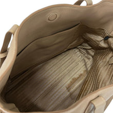 Load image into Gallery viewer, Prada Calfskin Shoulder Bag Tan