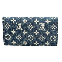Load image into Gallery viewer, Louis Vuitton Monogram Denim Jacquard Sarah Wallet
