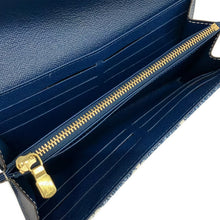 Load image into Gallery viewer, Louis Vuitton Monogram Denim Jacquard Sarah Wallet