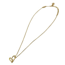Load image into Gallery viewer, Louis Vuitton Monogram Heart Necklace Gold