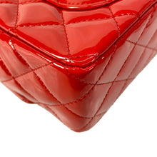 Load image into Gallery viewer, Chanel Mini Classic Flap Patent Red GHW