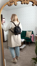 Load image into Gallery viewer, Fendi Vintage 1925 Roma Nylon Backpack Black