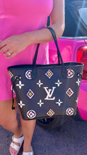 Load image into Gallery viewer, Louis Vuitton Wild at Heart Neverfull MM Black