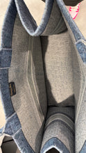 Load image into Gallery viewer, Dior Denim Book Tote Large