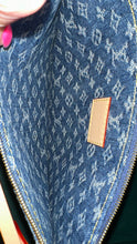 Load image into Gallery viewer, Louis Vuitton Monogram Denim CarryAll MM Blue