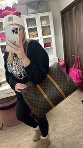 Louis Vuitton Monogram Sac Flannerie 45