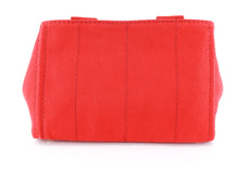 Load image into Gallery viewer, Prada Canapa Mini Canvas Tote Red