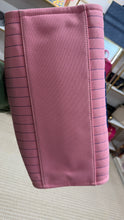 Load image into Gallery viewer, Chanel Canvas Calfskin Striped Large Deauville Tote Pink Blue