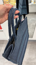 Load image into Gallery viewer, Dior Denim Book Tote Large