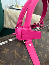 Load image into Gallery viewer, Louis Vuitton Colormania Monogram Keepall 50 Bandouliere Pink