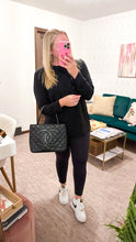 Load image into Gallery viewer, Chanel Caviar Quilted Medallion Tote Black