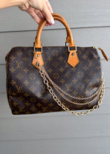 Load image into Gallery viewer, Keepes Layered Link Bag Charm Gold
