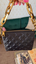 Load image into Gallery viewer, Louis Vuitton Calfskin Coussin BB Black