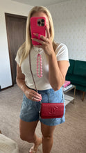 Load image into Gallery viewer, Chanel Caviar Wallet on Chain Red