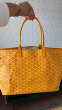 Load image into Gallery viewer, Goyard St Louis PM Tote Yellow